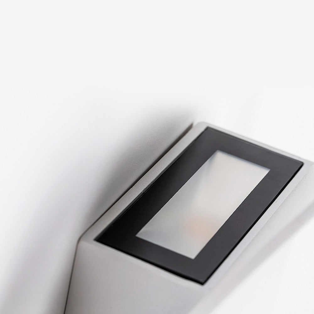 Lâmpada de Parede LED com Disco de Alumínio Criativo