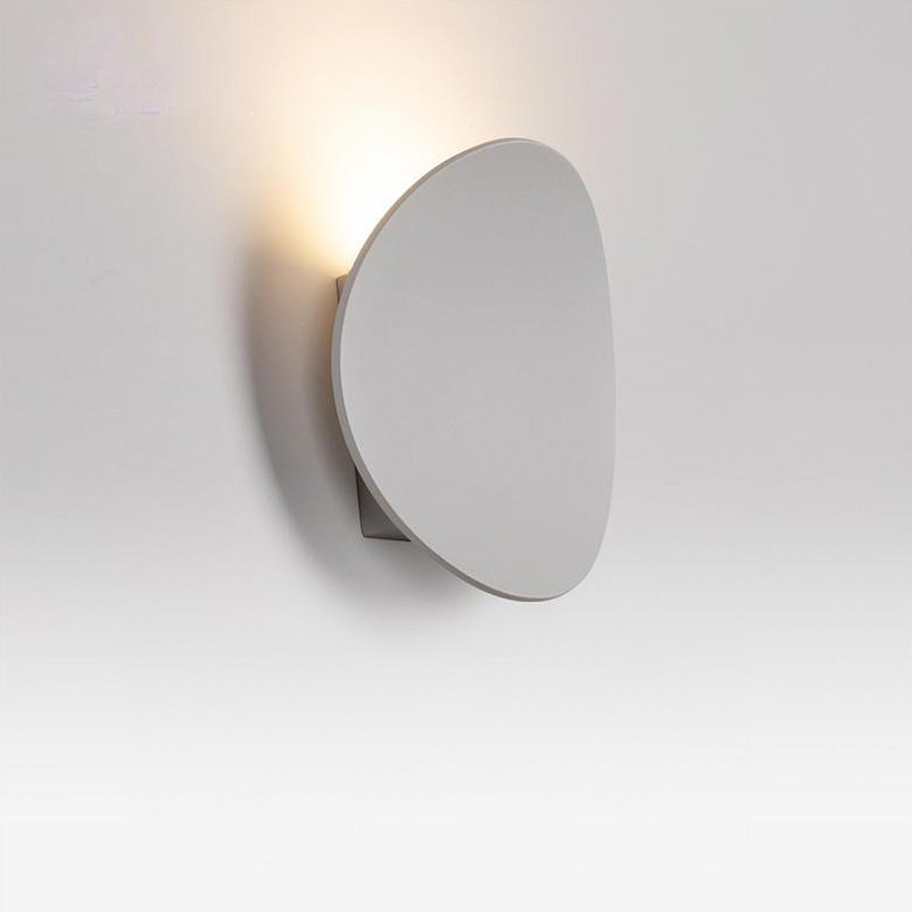Lâmpada de Parede LED com Disco de Alumínio Criativo
