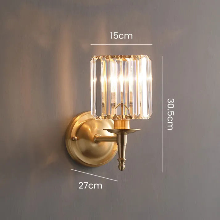 LumiCrystal – Luxury Crystal Wall Lamp