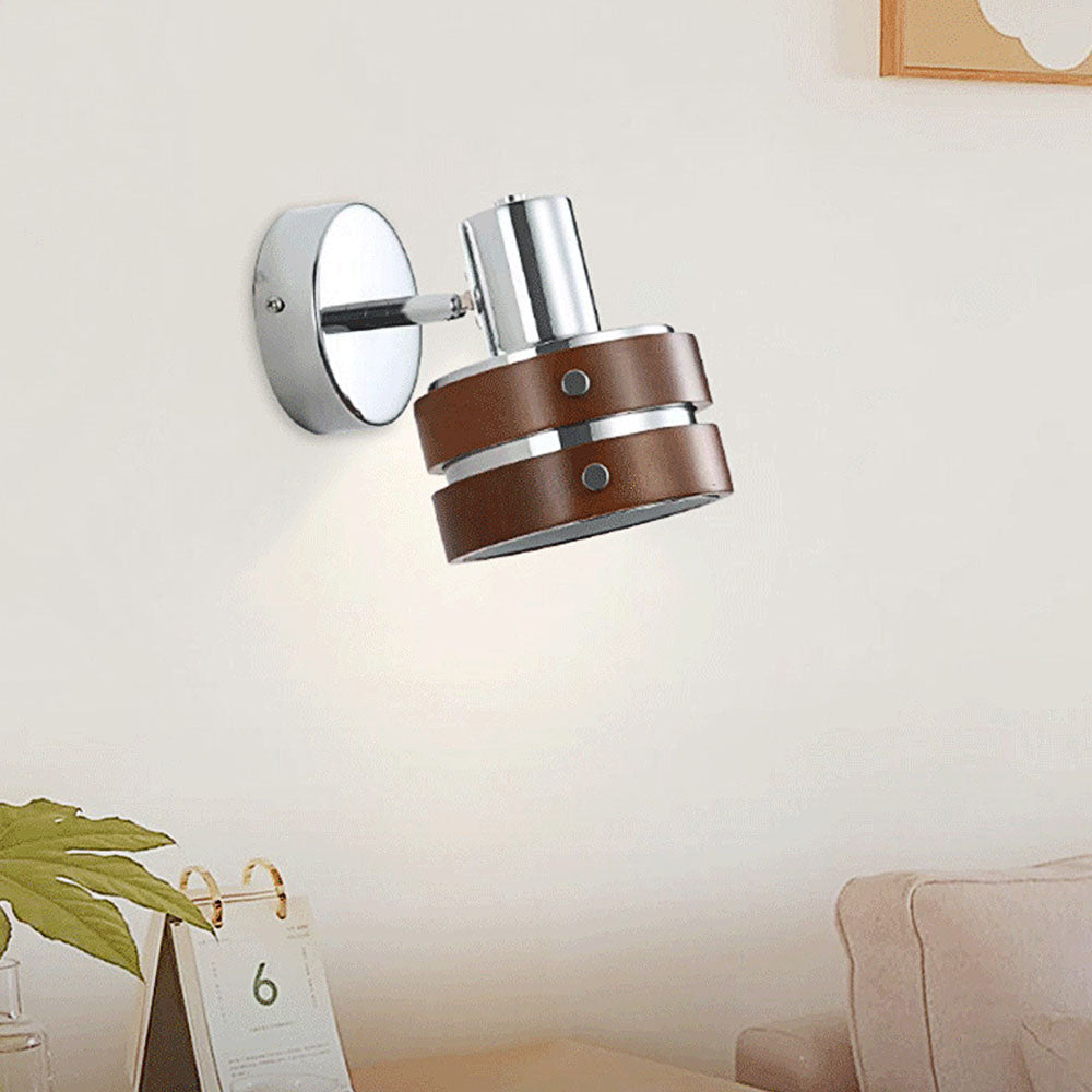 Applique da parete mini marrone in stile francese
