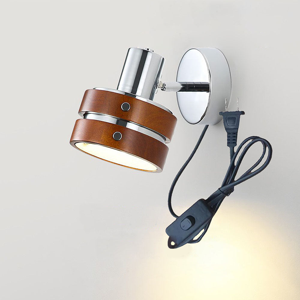 Applique da parete mini marrone in stile francese