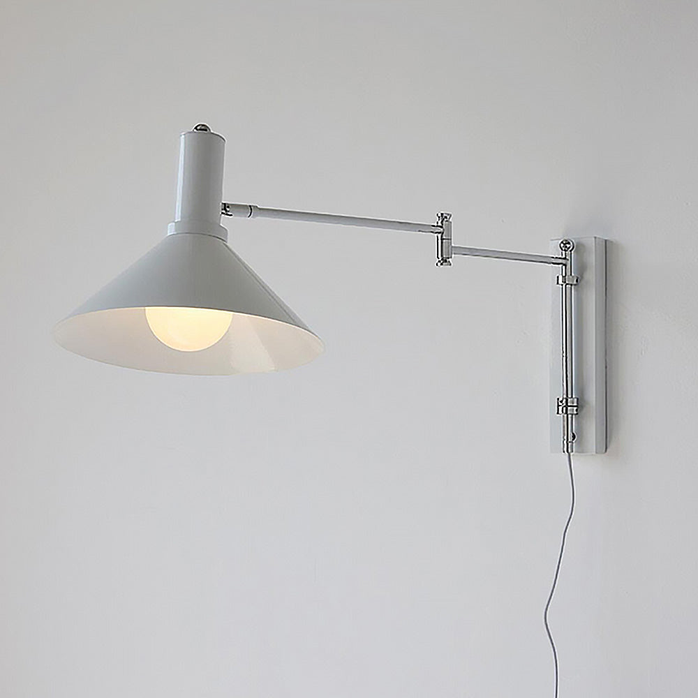 Lámpara de pared de hierro giratoria moderna
