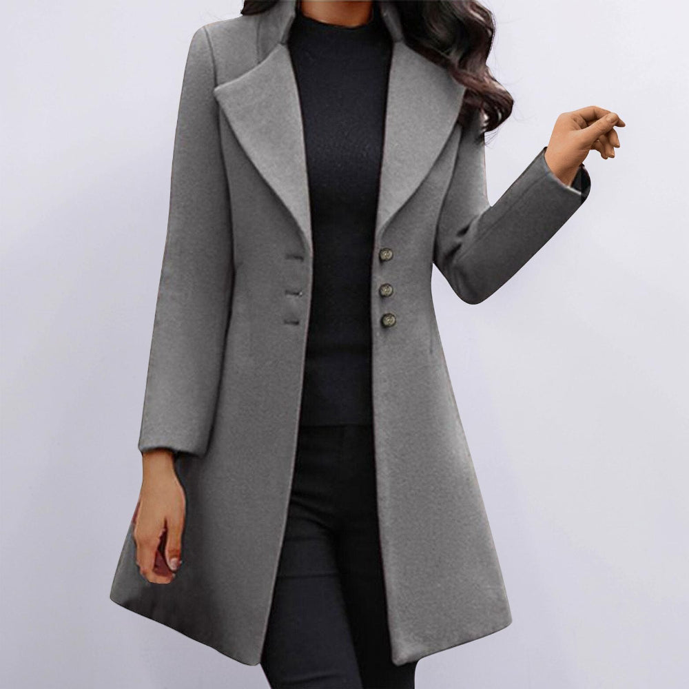 Women's Jacket Long Tailored Business Coat