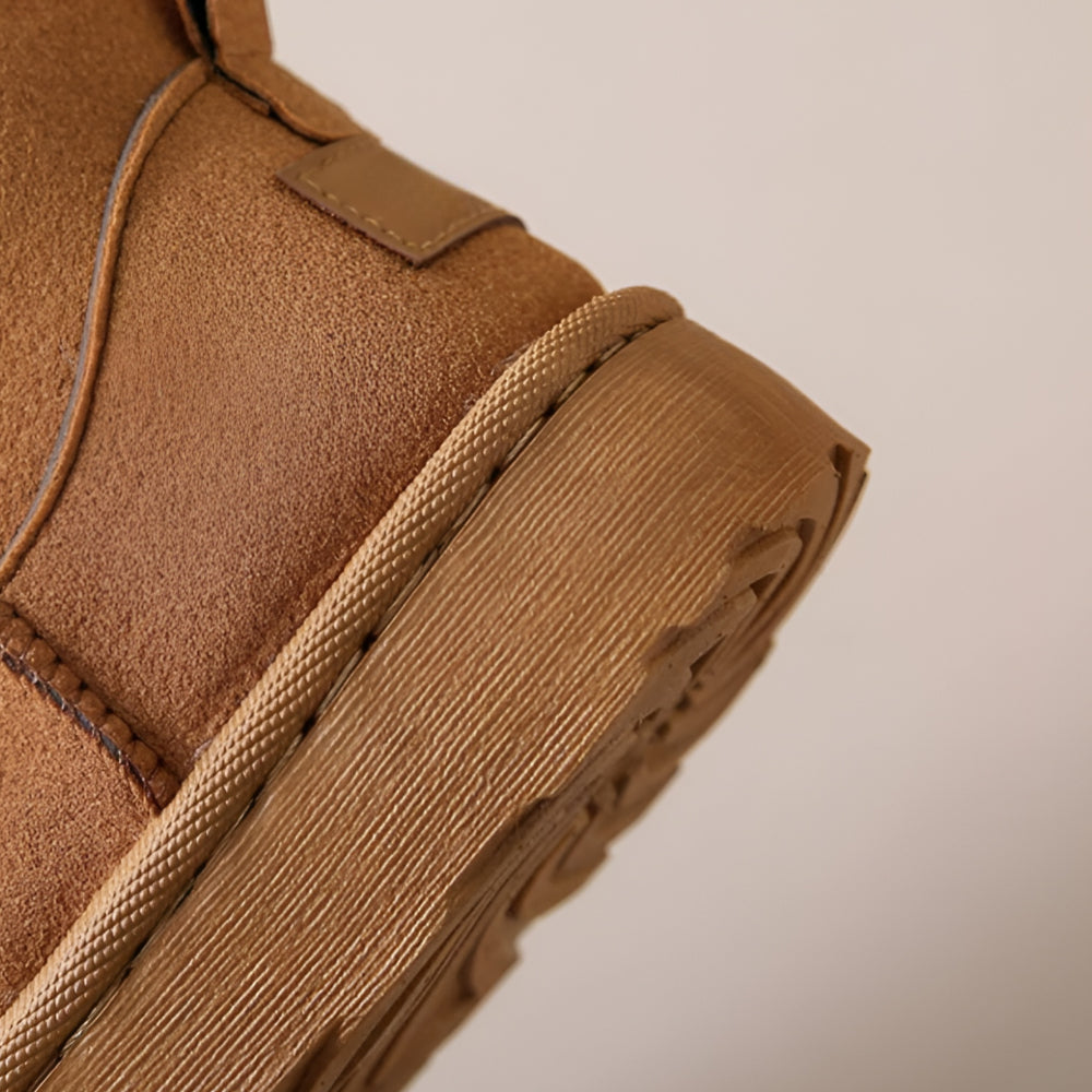 Stivaletti Donna Invernali Slip On Suola Antiscivolo Caldi