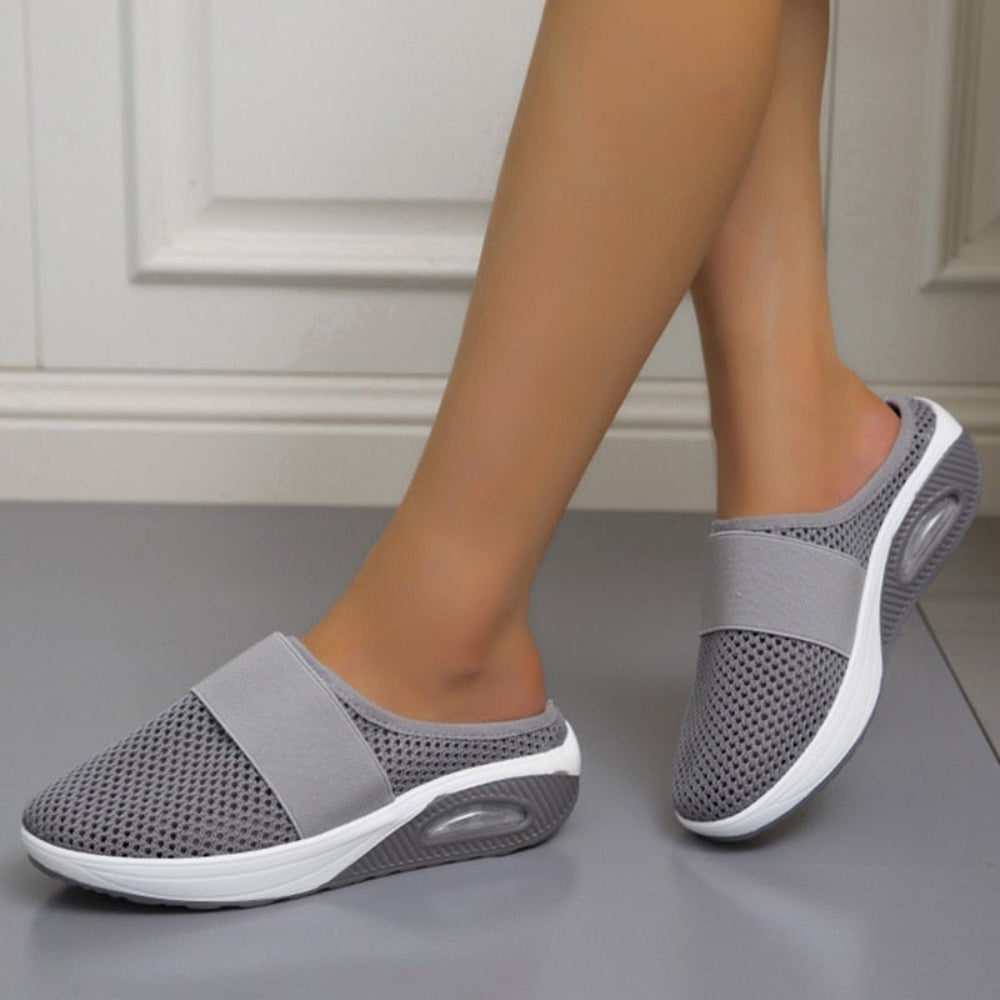 Sapatos de Senhora Slip-on Respiráveis Casual para Caminhada