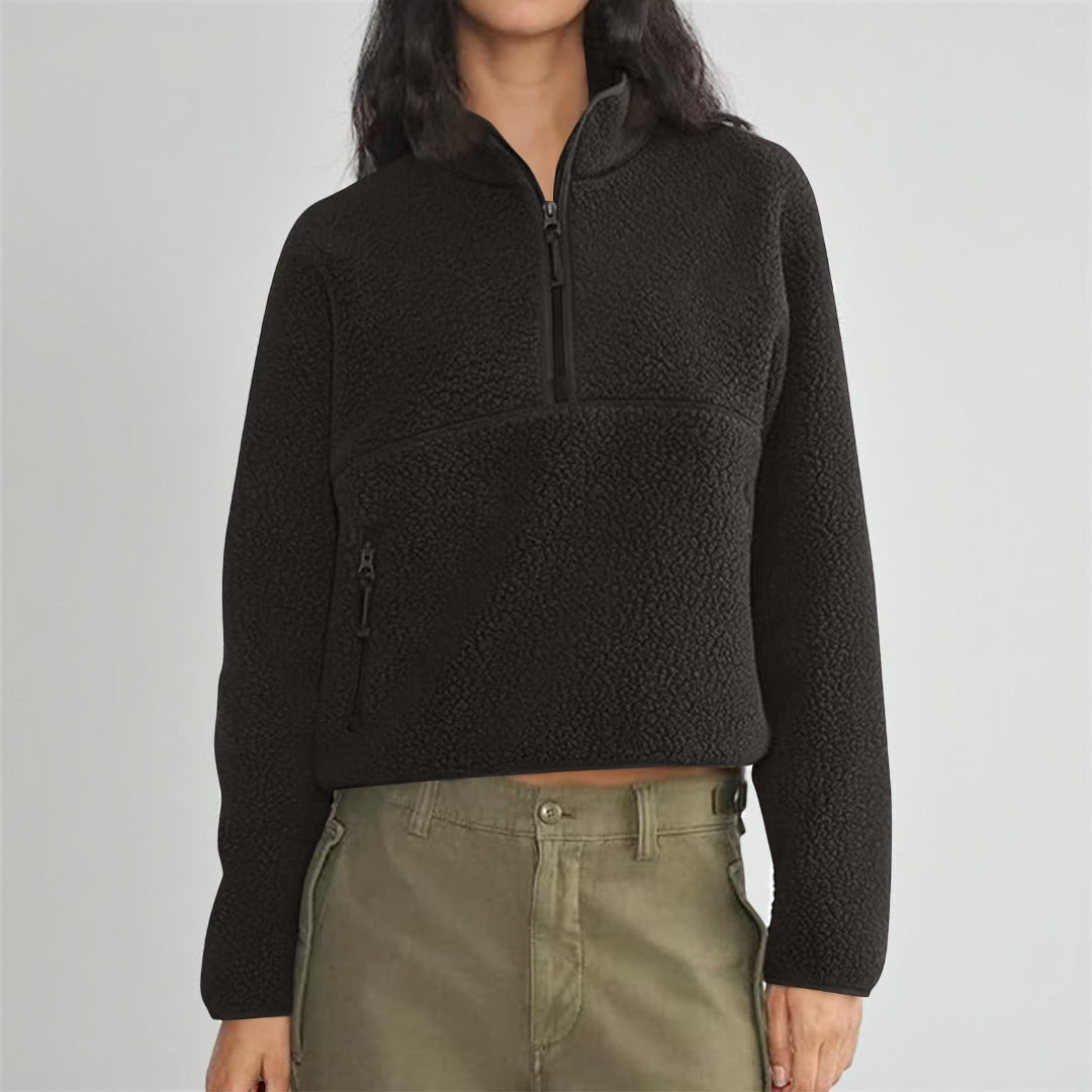 Gilet Donna Smanicato Zip Uso Quotidiano