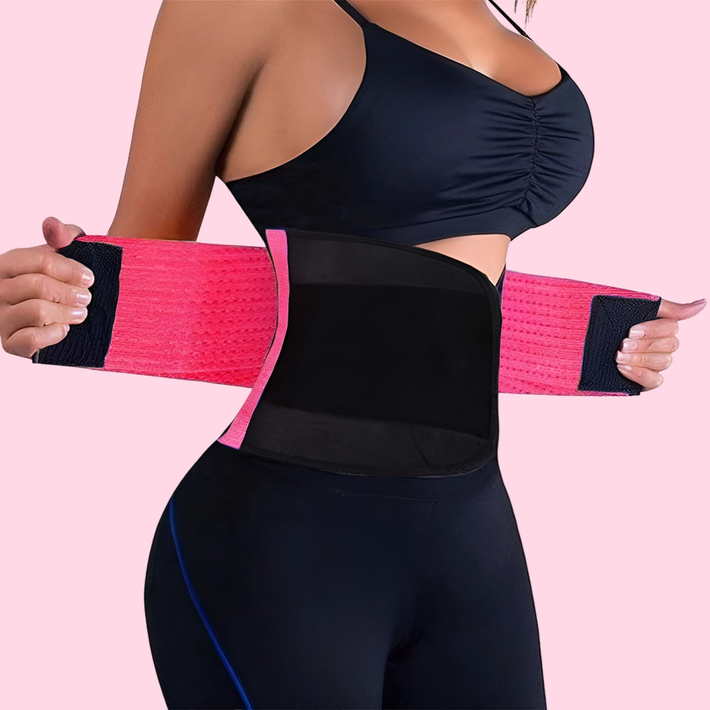 Fascia Addominale Donna Sport Regolabile Supporto Allenamento