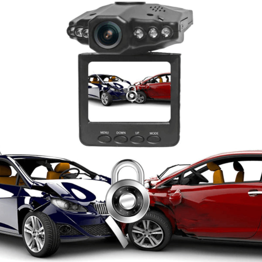 Dashcam Auto Telecamera 1080P Visione Notturna Registratore Guida