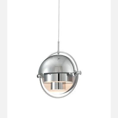 NordicElegance - Modern Golden LED Pendant Lamp in Minimalist Design