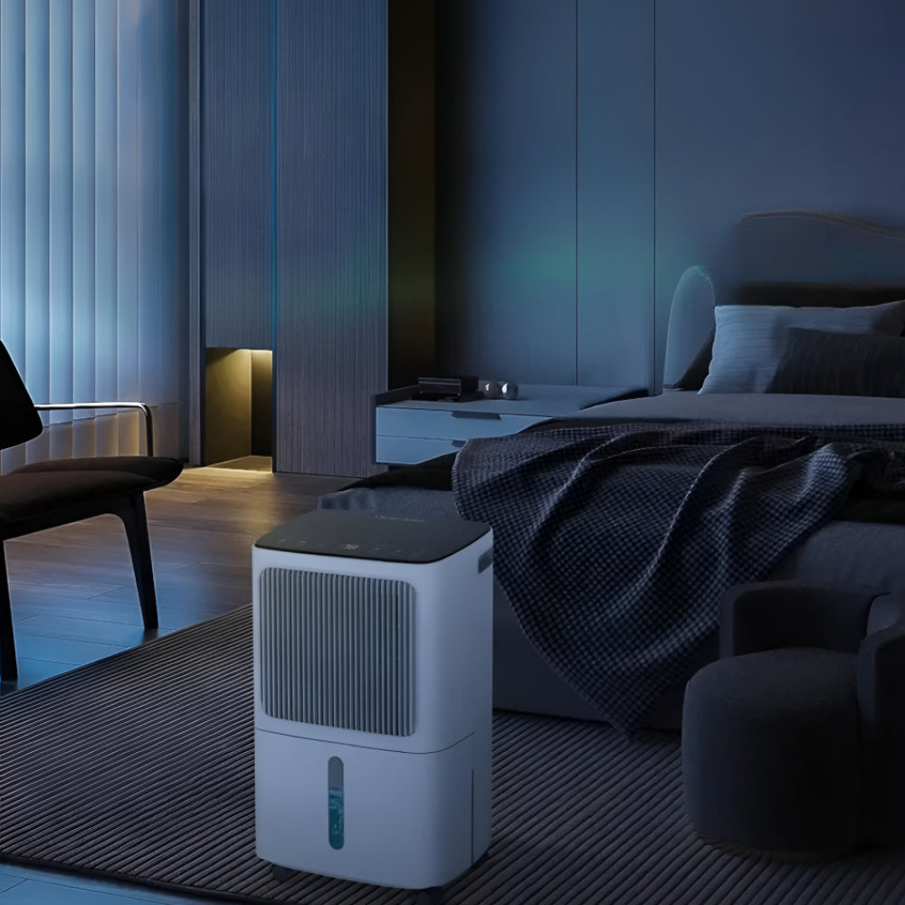 Deumidificatore Grande Compatto per Casa con Serbatoio