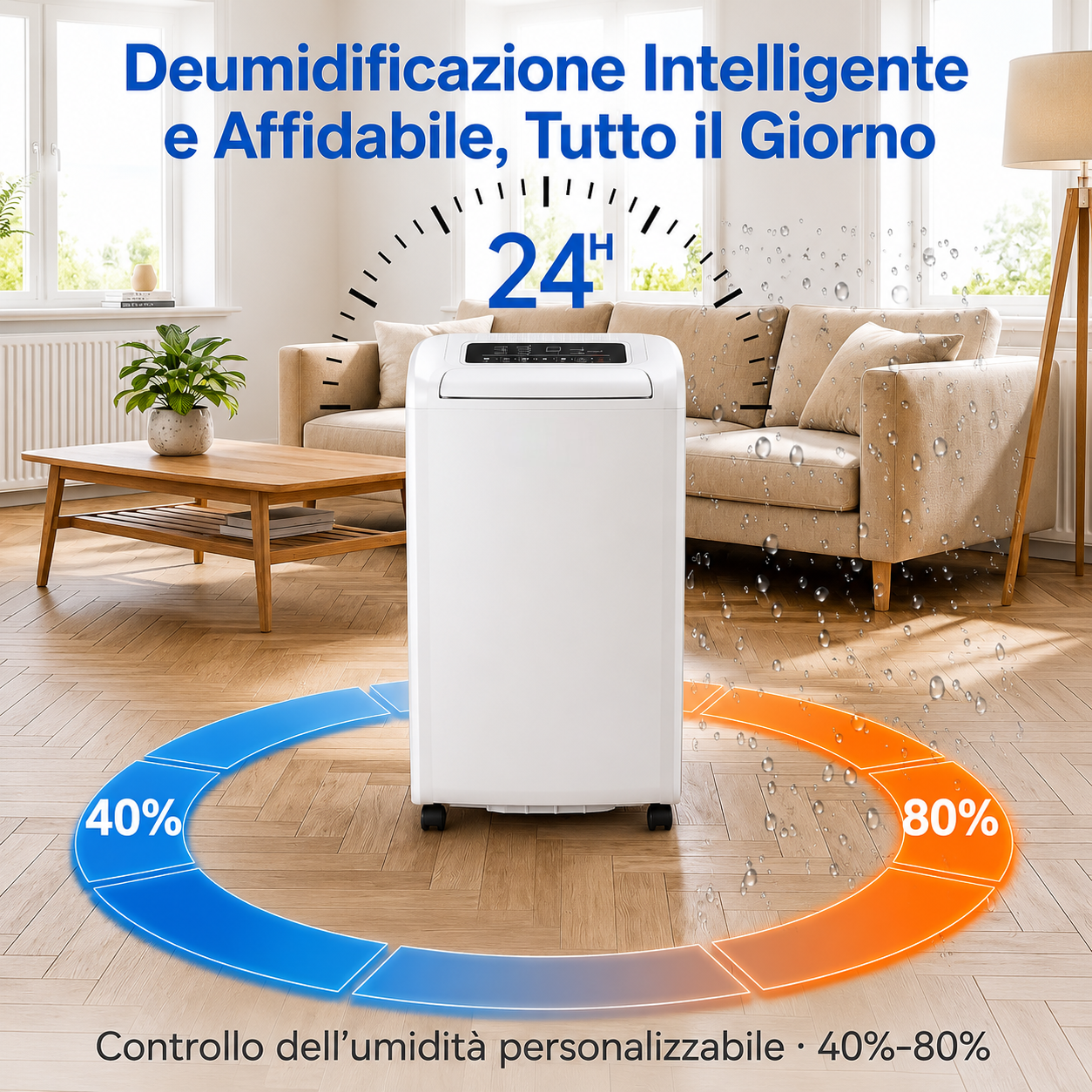 Portable Dehumidifier Cooling Home Appliances