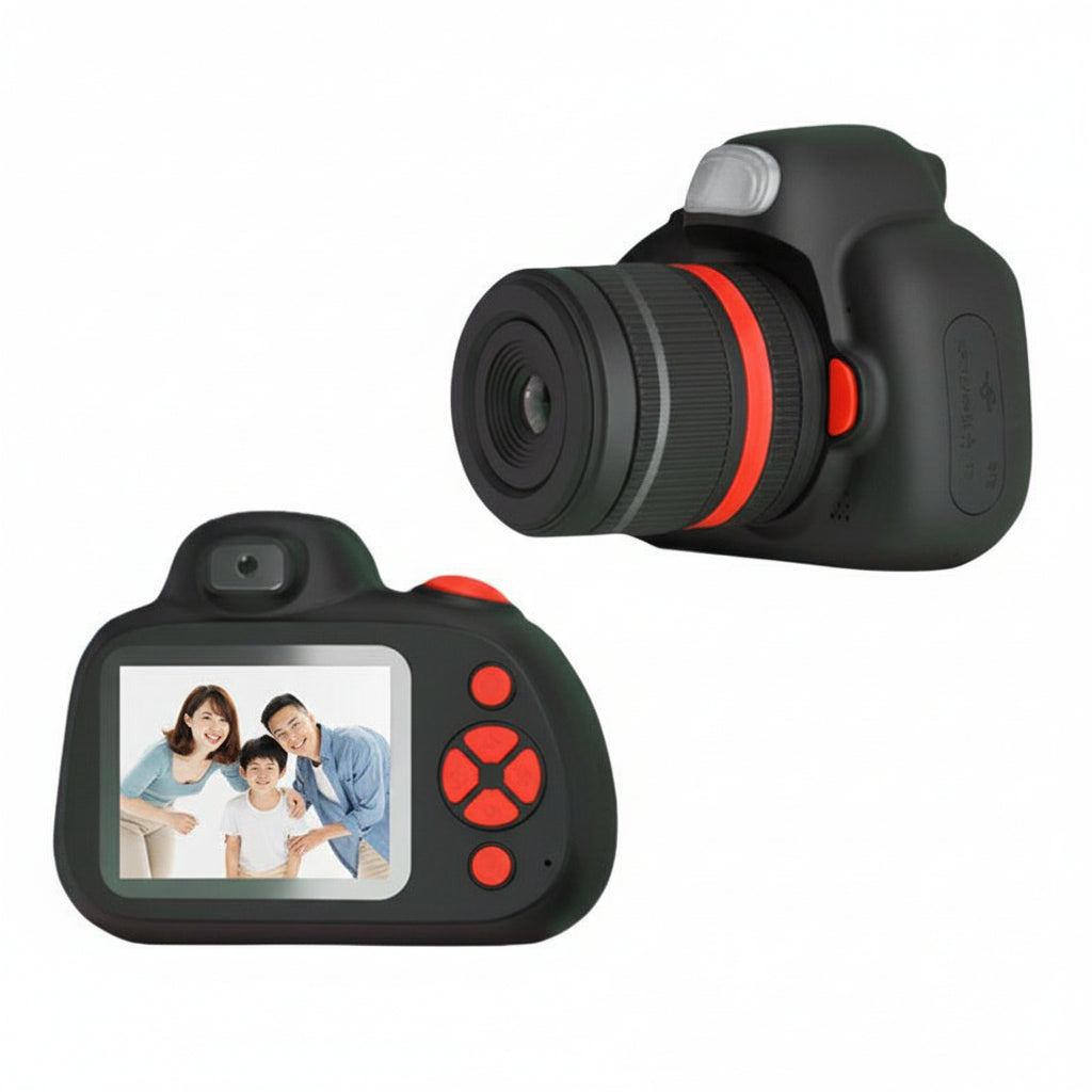 Cámara digital para niños mini fotógrafo con doble lente