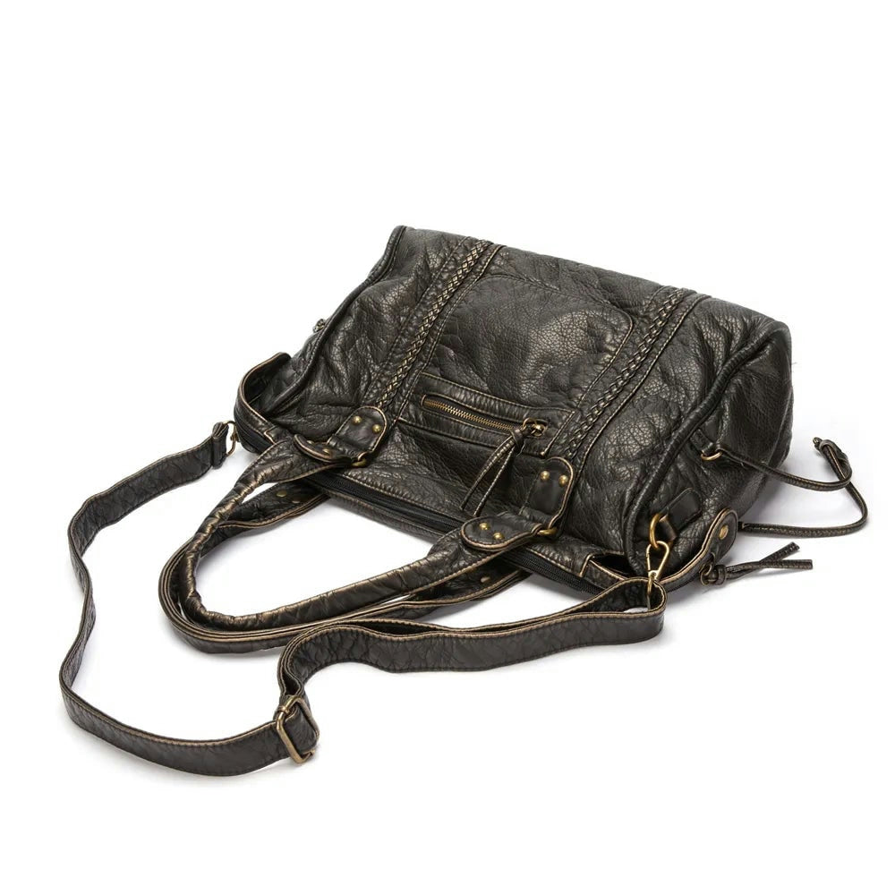 Borsa elegante da donna con tracolla, tote casual