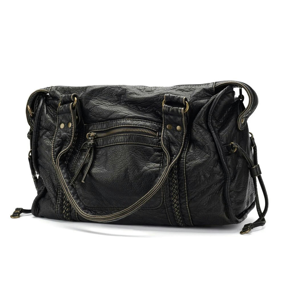 Borsa elegante da donna con tracolla, tote casual