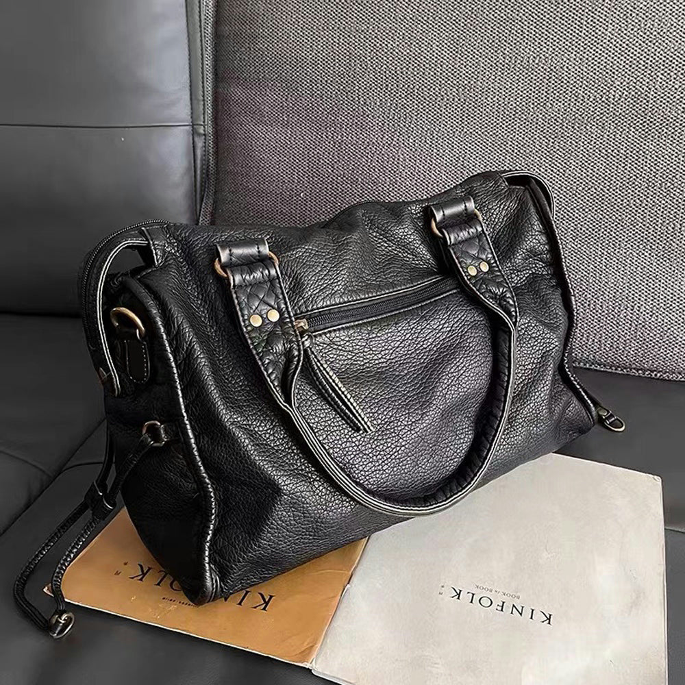 Borsa elegante da donna con tracolla, tote casual