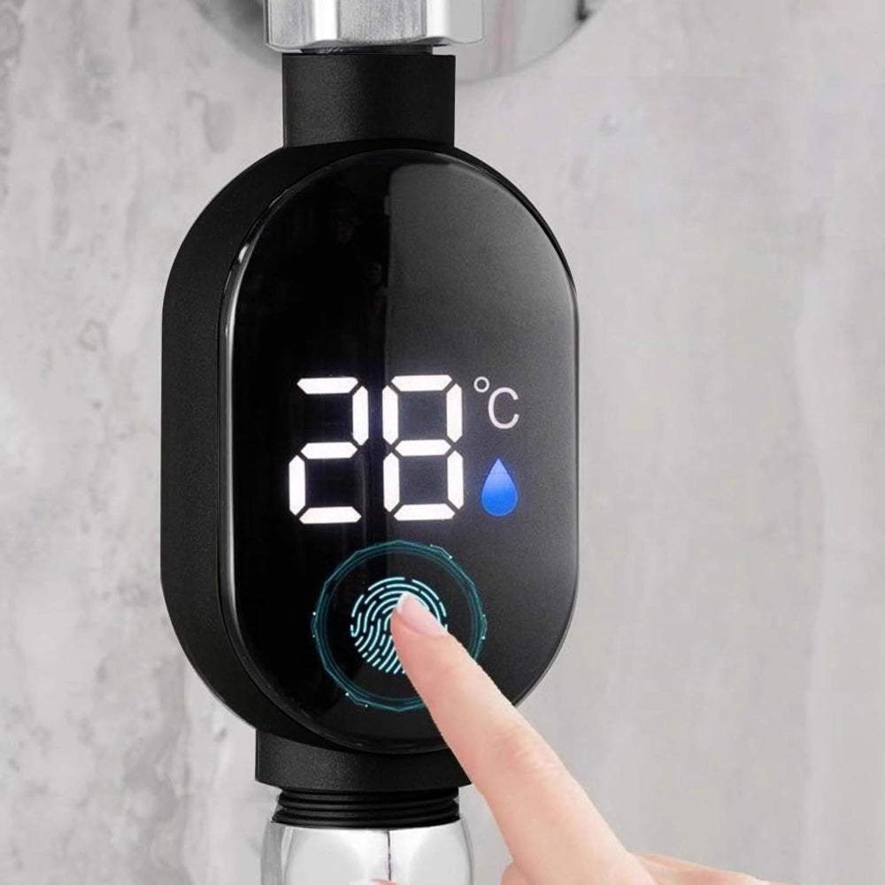 Termómetro Digital de Duche com LED Medidor de Temperatura da Água