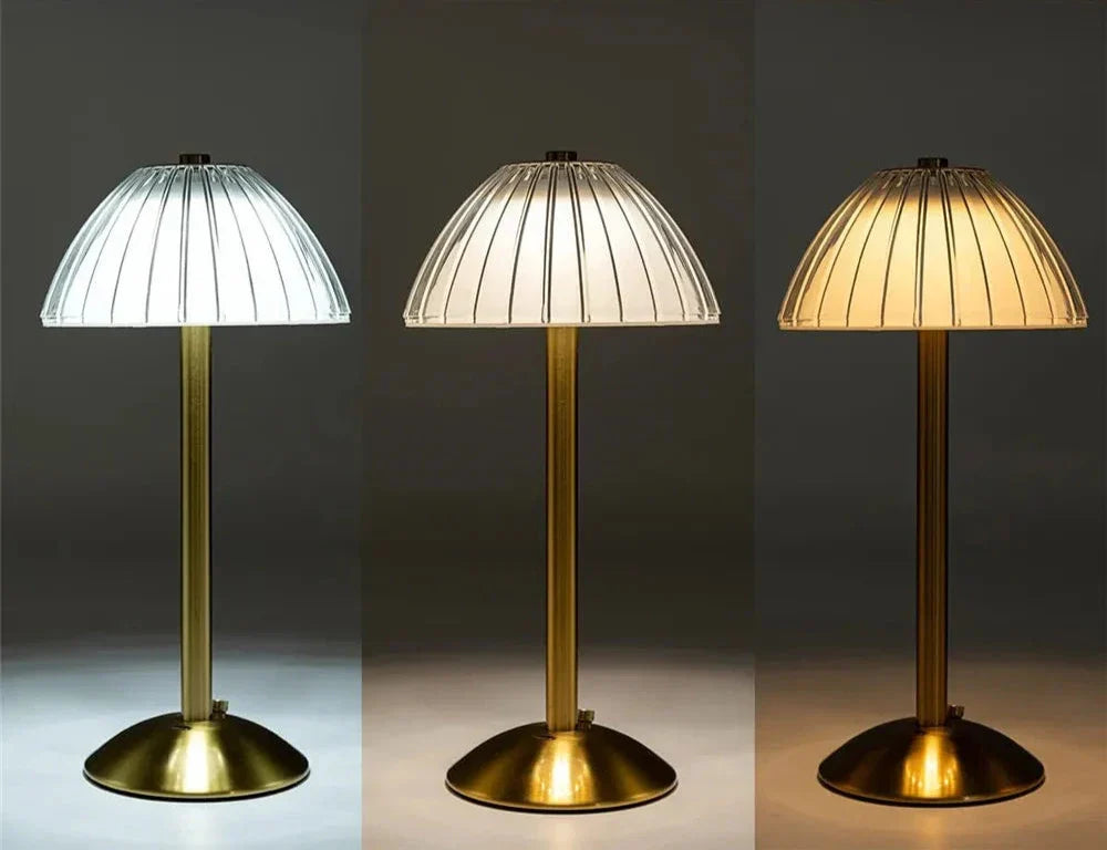 LumiVista – Wireless LED Table Lamp with Dimming Function, Eye-Friendly Night Light