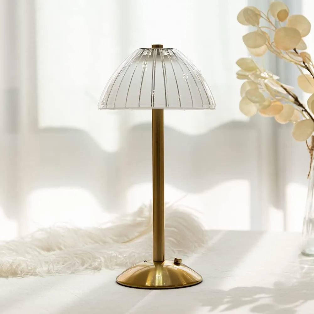LumiVista – Wireless LED Table Lamp with Dimming Function, Eye-Friendly Night Light