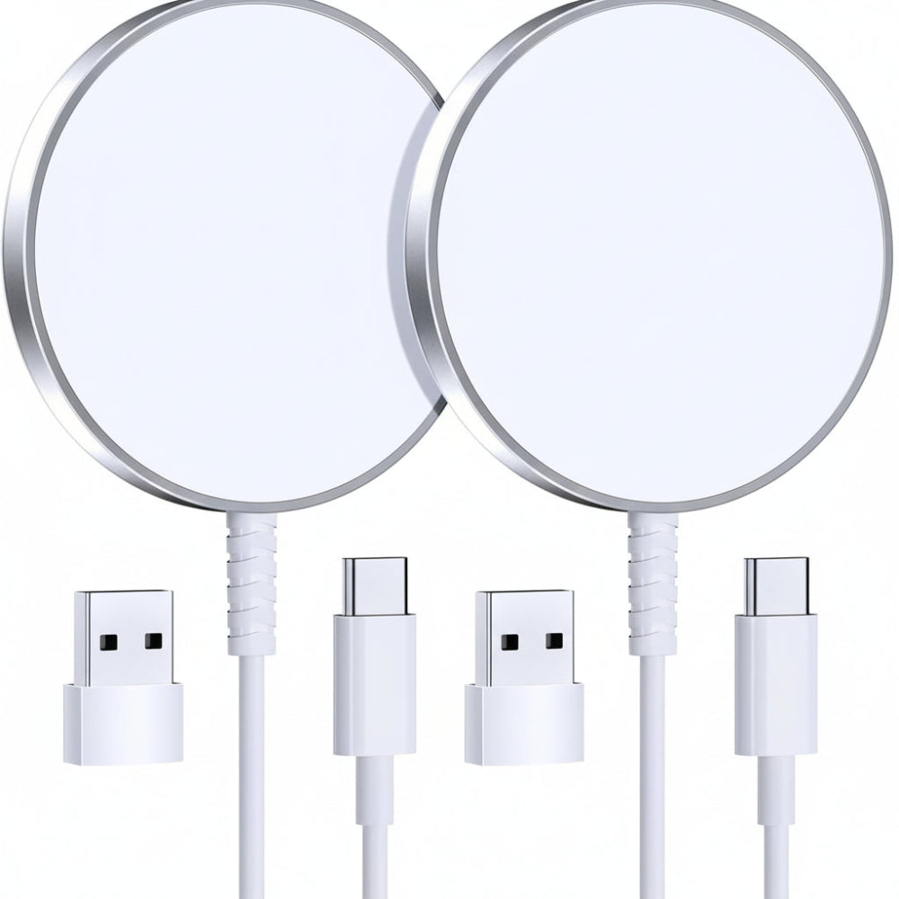 Wireless Charger Magnetic Fast Charging Compact Aluminum