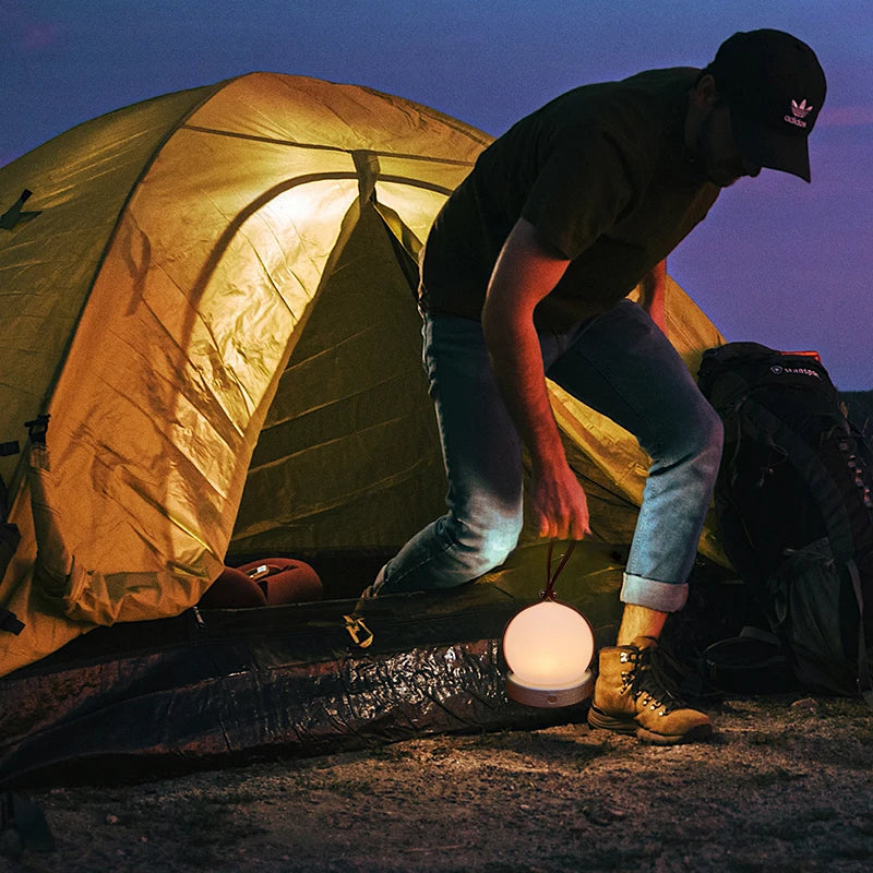 LumeSphere - Wireless LED Lantern – Portable Table Lamp with Warm Light