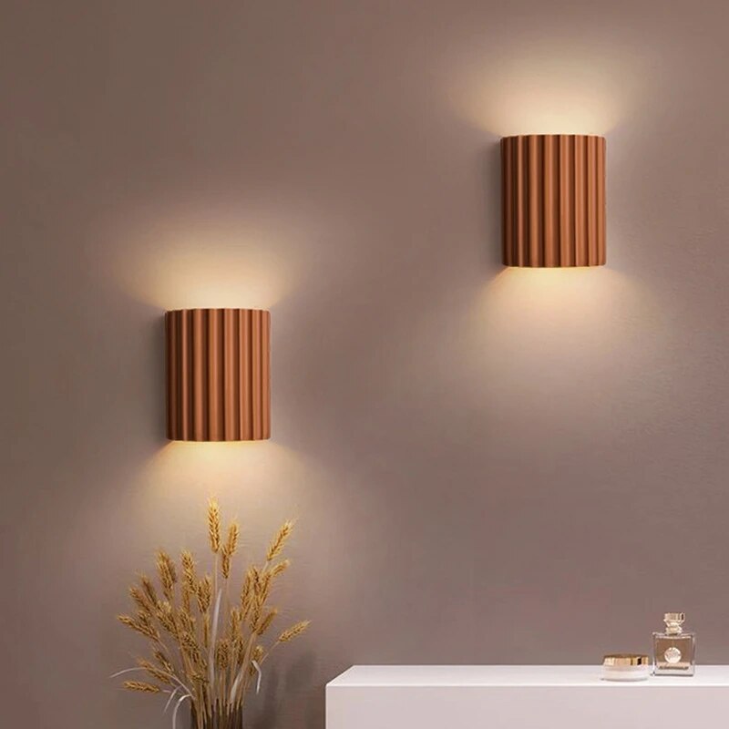 LumiGlo - Lámparas de pared modernas de resina