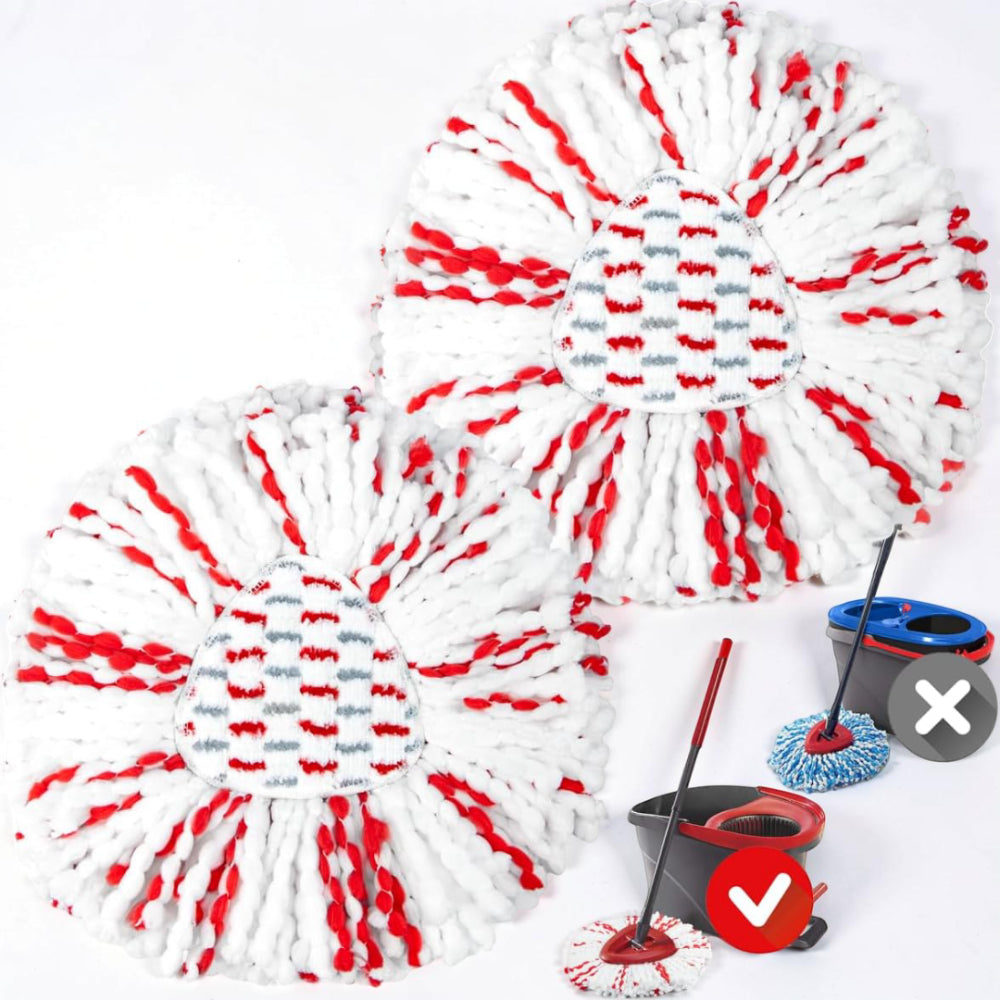 Mop Head Replacement Microfiber Spin Mop Refill