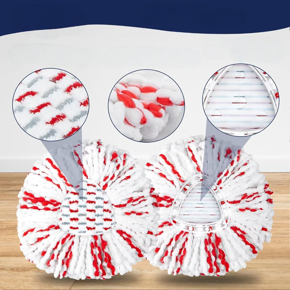 Mop Head Replacement Microfiber Spin Mop Refill