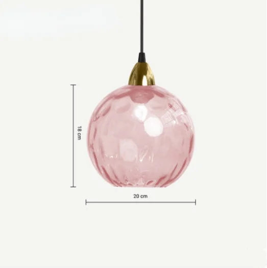 HelderBol - Lampada a Sospensione con Globo di Vetro