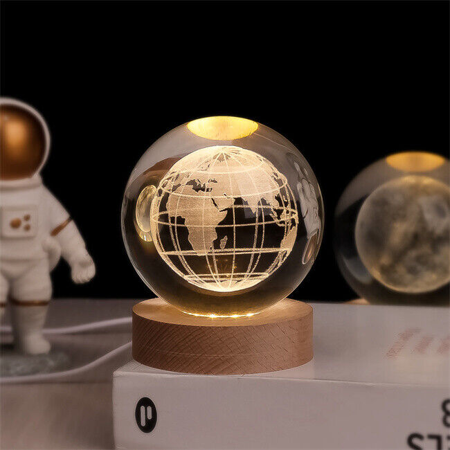 Sfera di cristallo luminosa