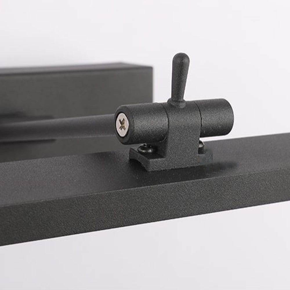Lámpara de pared LED moderna minimalista blanca/negra para baño