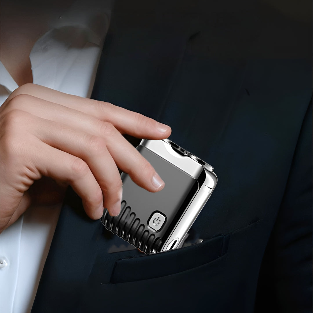 Rasoio Elettrico Uomo Mini Ricaricabile USB Portatile
