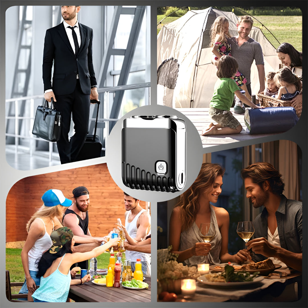 Rasoio Elettrico Uomo Mini Ricaricabile USB Portatile