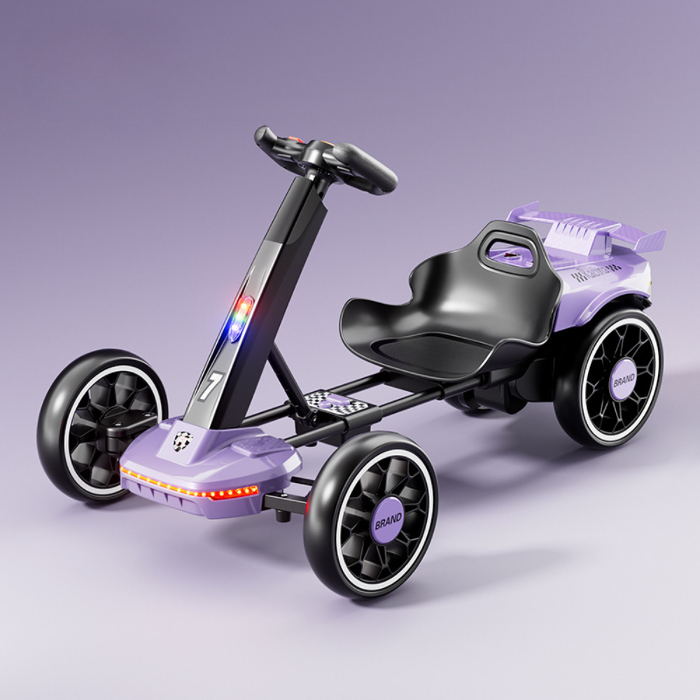 Electric Go Kart Children 4 Speeds Adjustable Seat