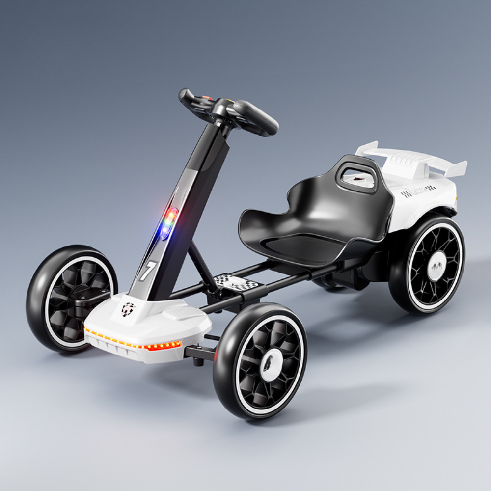Electric Go Kart Children 4 Speeds Adjustable Seat