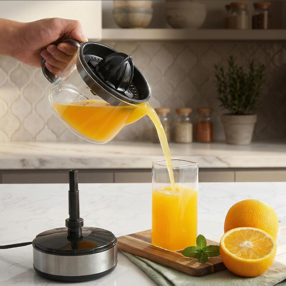 Spremiagrumi Elettrico Estrattore Succo Agrumi Caraffa Filtro