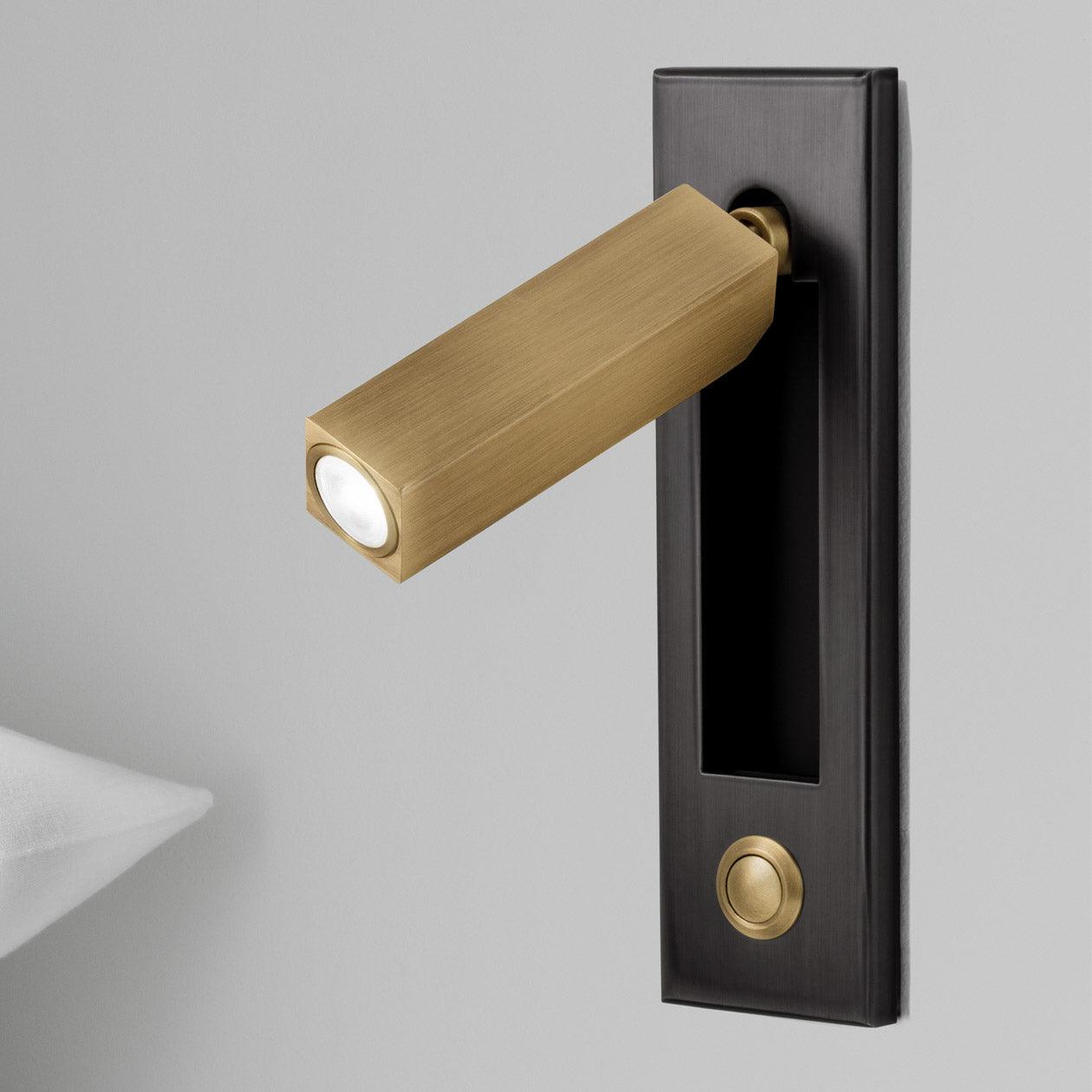 GlowNest - Built-in Nightstand Wall Lamp