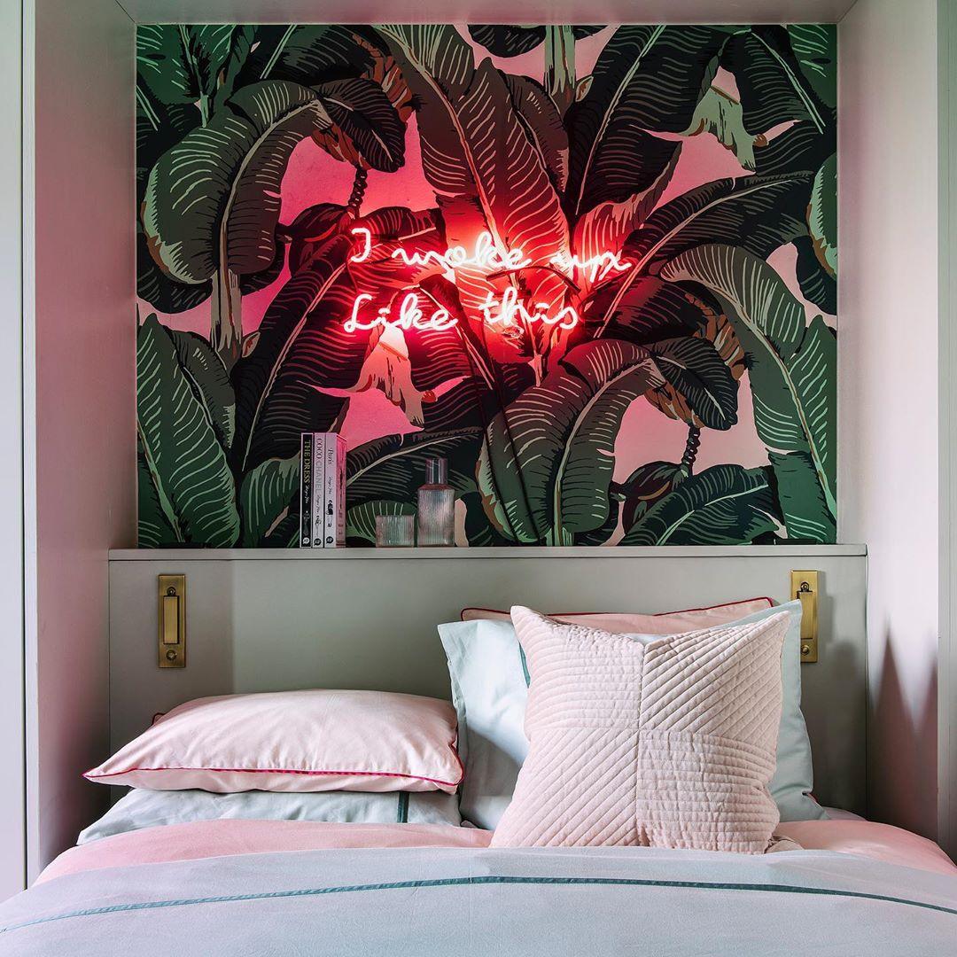 GlowNest - Built-in Nightstand Wall Lamp