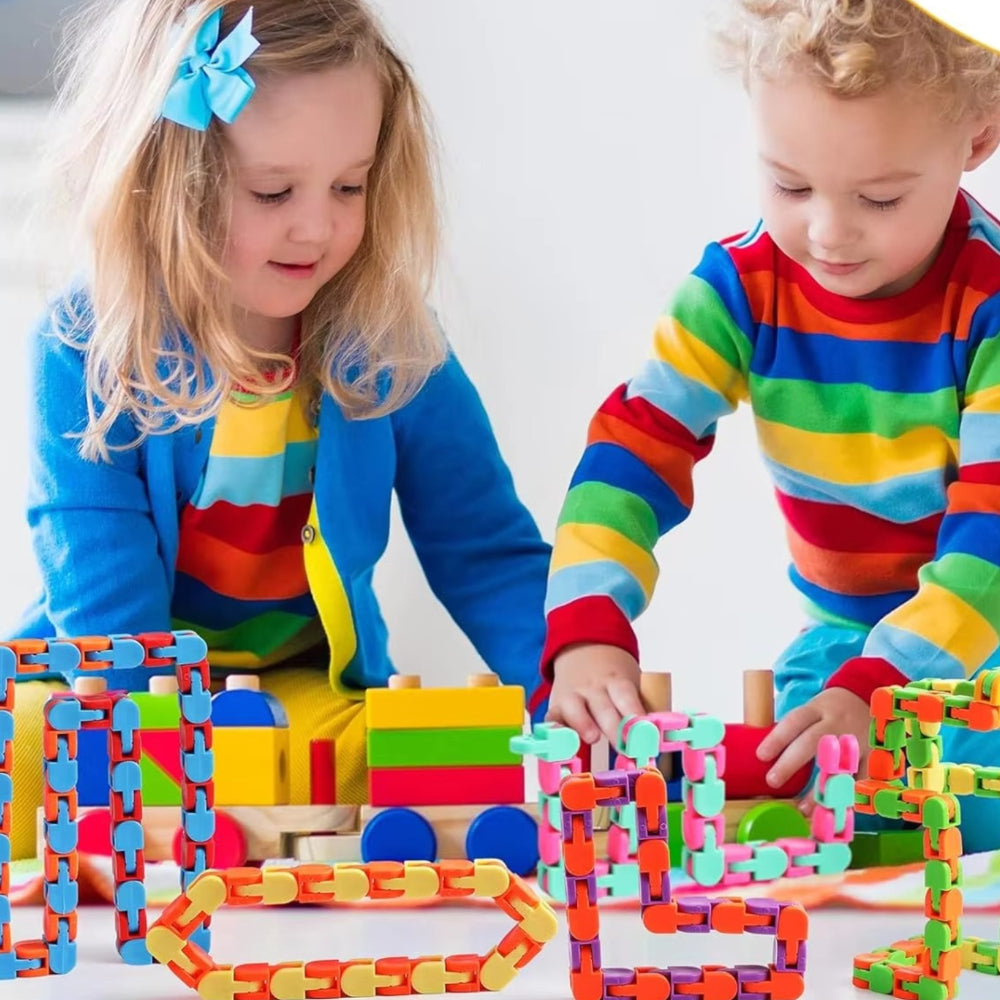 Fidget Speelgoed Sensorisch Klik Puzzel Bouwspel