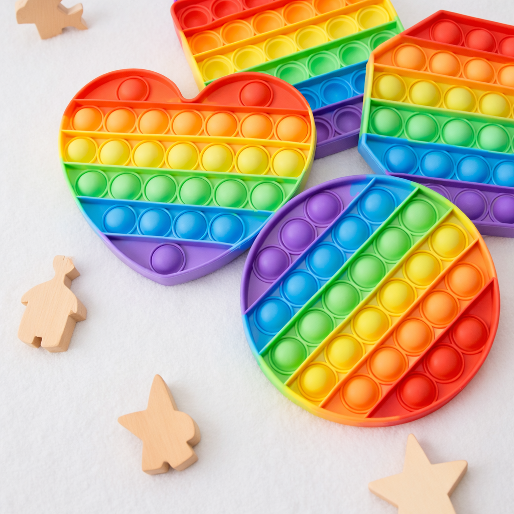Fidget Toy Sensory Pop Board Set