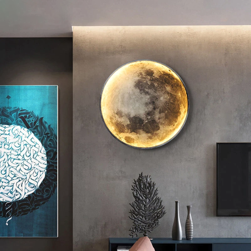 LunarGlow - Lámpara lunar mágica para dormitorios y salas de estar