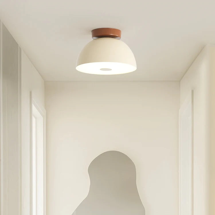 Lampada da soffitto classica in ferro per il corridoio