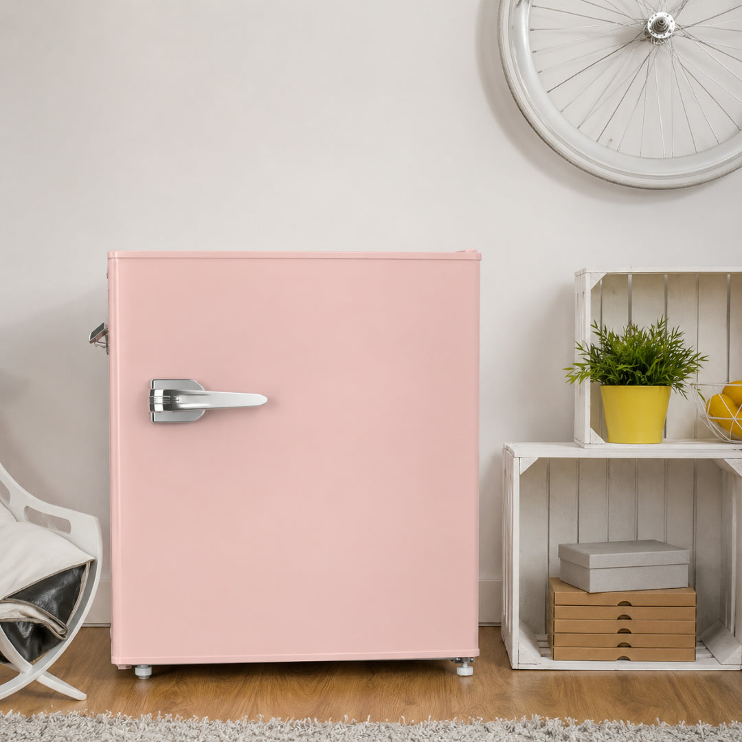Mini Refrigerator Double Door Cooling LED