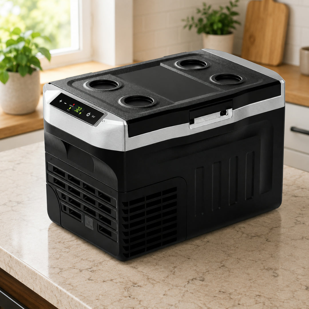 Frigorifero portatile con compressore per auto e refrigerazione