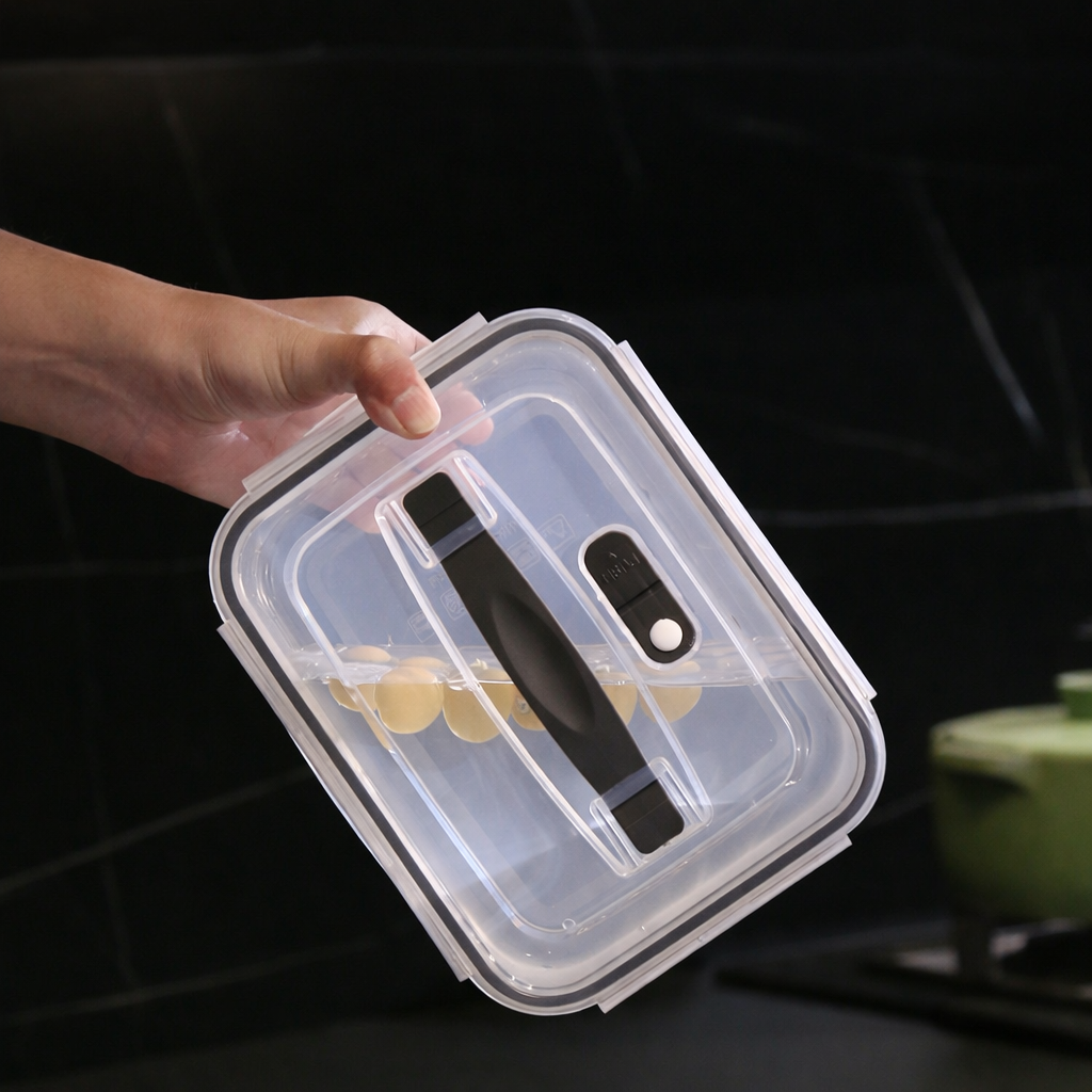 Set de recipientes herméticos para refrigerador, cajas de almacenamiento para frutas y verduras, a prueba de fugas