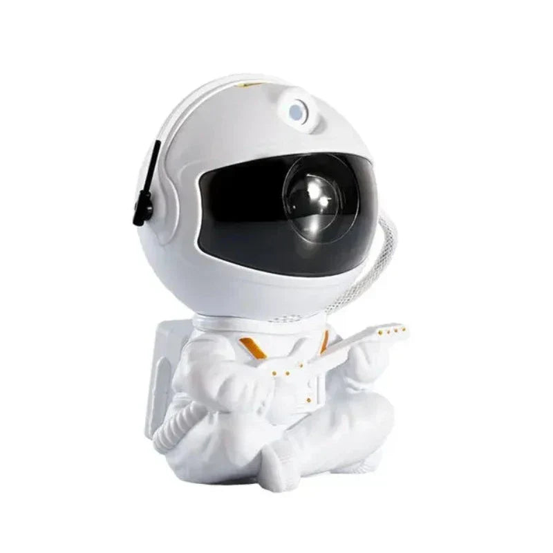 GalaxyGlow - Lampada Notturna LED Astronauta con Proiezione di Stelle
