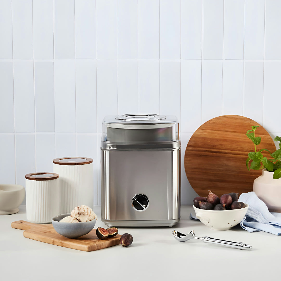 Electric Ice Cream Maker Automatic Dessert Yogurt Gelato Sorbet Maker