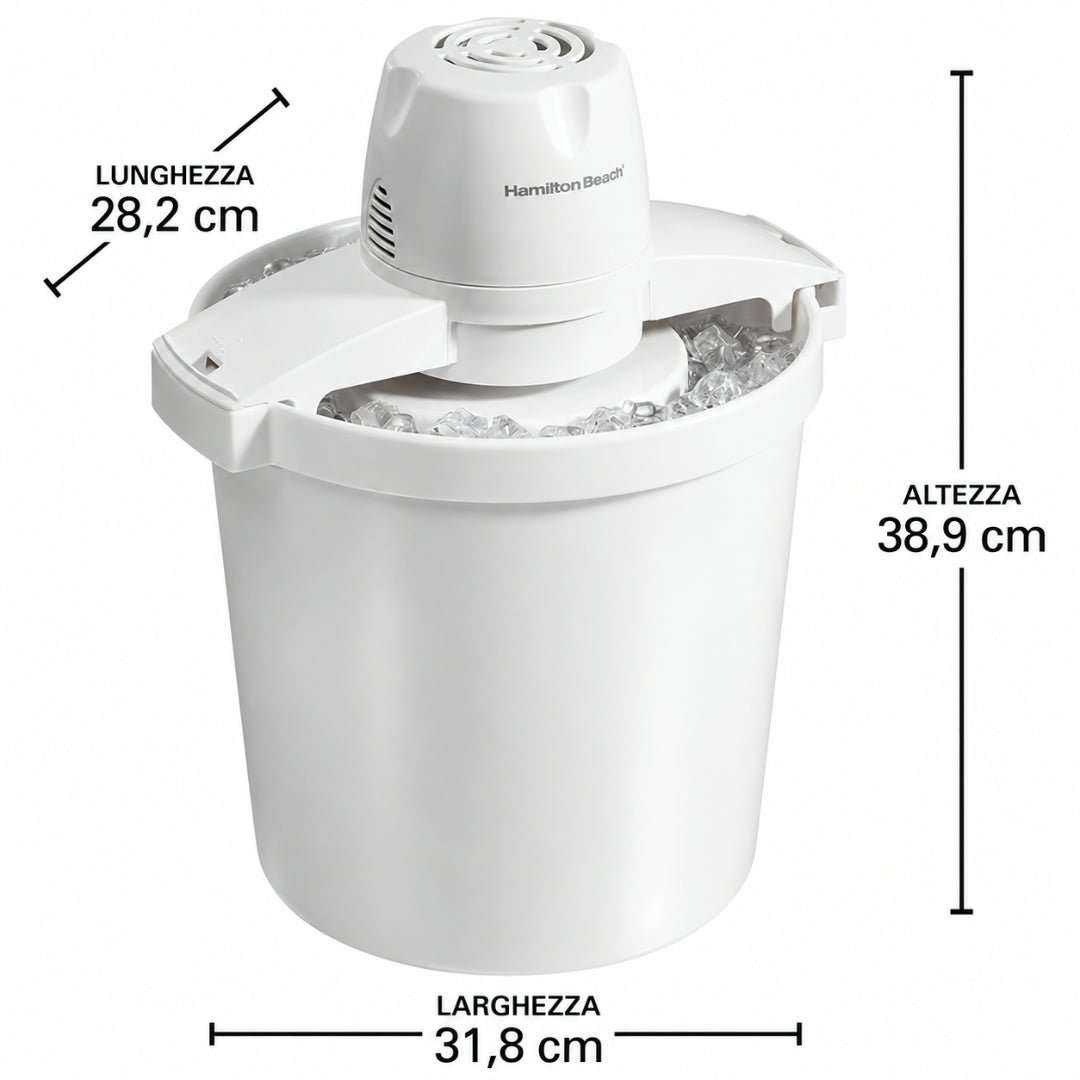 Electric Ice Cream Maker Automatic Home Machine