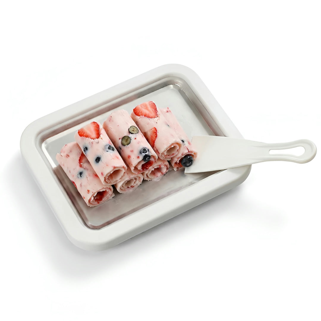 Compact Manual Ice Cream Maker Gelato Freezing Machine for Home
