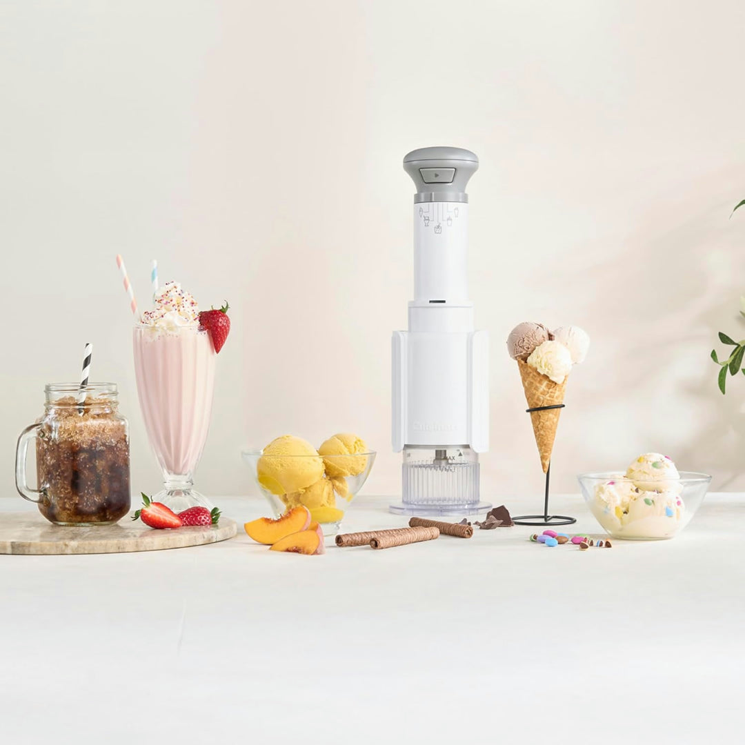 Portable Gelato Maker Automatic Dessert Sorbet Milkshake Machine