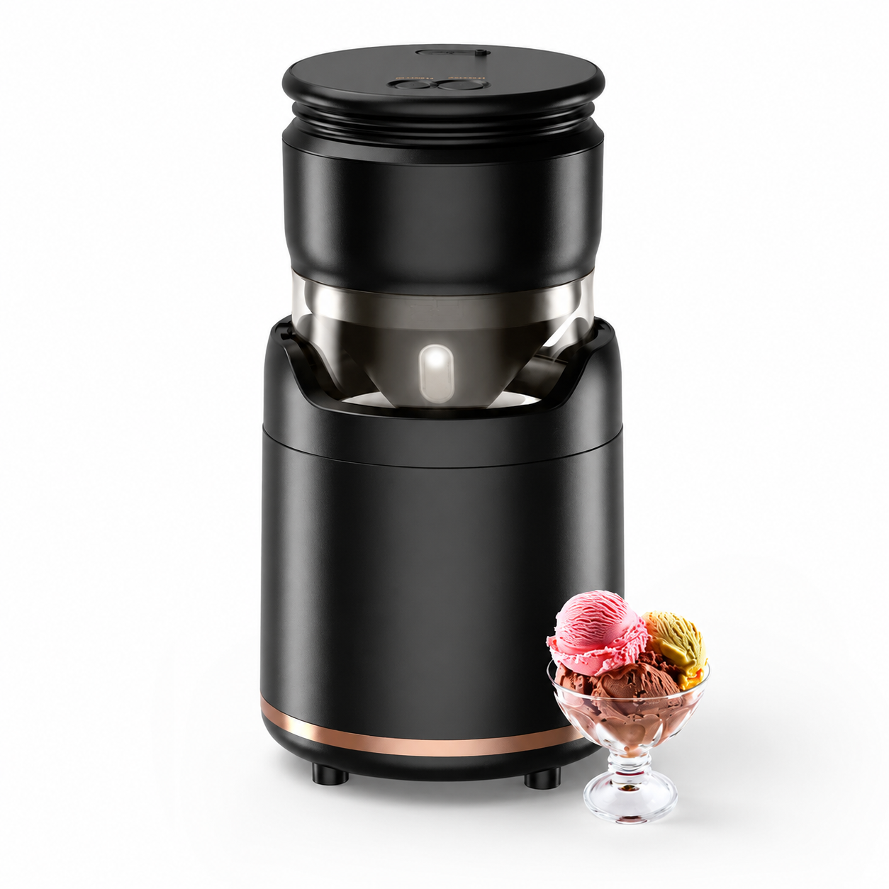 Gelatiera Automatica Portatile per Yogurt e Gelato da Casa